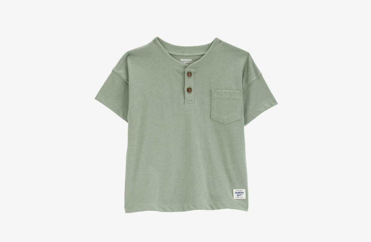 OshKosh B’gosh Toddler Pocket Henley Tee