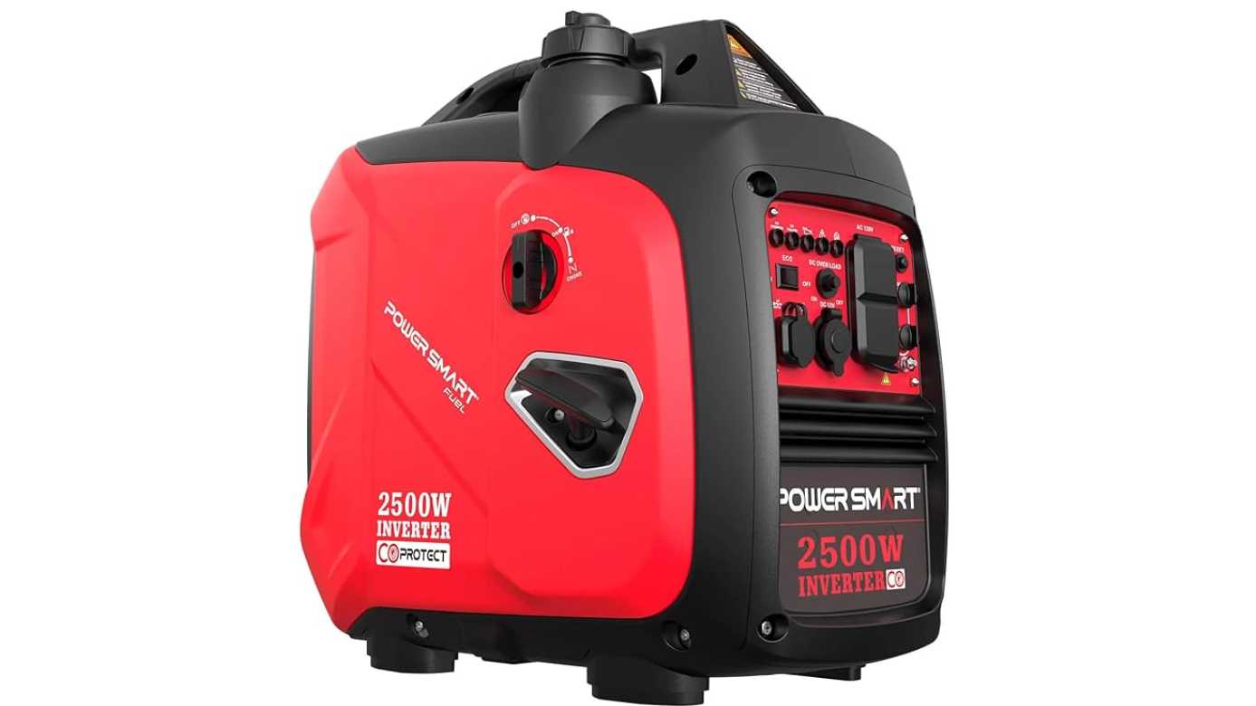 PowerSmart 2500W Portable Inverter Gas Generator
