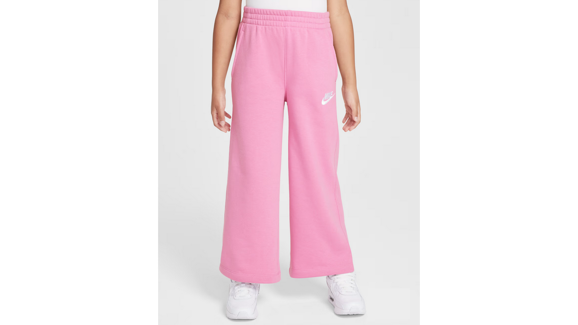 Nike Little Kids Fleece Wide Leg Pants